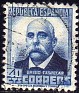 Spain 1932 Personajes 40 CTS Azul Edifil 670. españa 1932 670. Subida por susofe